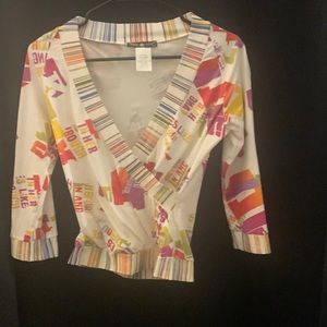 VM Paris long sleeve shirt. M